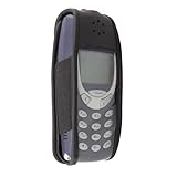 caseroxx Ledertasche mit Gürtelclip für Nokia 3310/3330 in schwarz –...