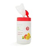 PÜRDOUX ™ CPAP mask wipes with grapefruit lemon scent, canister of 70...