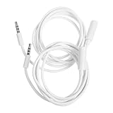 Lurrose 2 Stück Audio-Verlängerungskabel Kopfhörer verwenden Audiokabel...