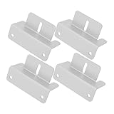 TOYANDONA 4 Stück Z Solarmodul Halterung Teiliges Set Aluminium für Rv...