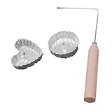 COLLBATH Aluminiumlegierung Bratlöffel mit Holzgriff Antihaftbeschichteter...