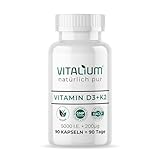 Vitamin D3 + K2 Depot – 90 Kapseln – Premium-Qualität: D3V + K2VITAL®...