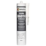 HAUSA Strukturacryl Fassadenacryl 310ml Weiß Acryl mit Körnung Abdichtung...