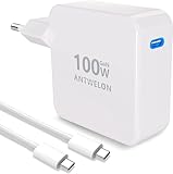 ANTWELON 100W USB C Ladegerät GAN Netzteil für MacBook Pro 16 15 14 Zoll,...