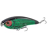 Dr.Fish Jerkbait Wobbler für Hecht 130mm/57g Angelköder zum Hecht Zander...