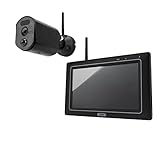 ABUS Überwachungskamera EasyLook BasicSet PPDF17000 – Kamera + tragbarer...