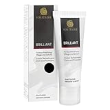SOLITAIRE Brilliant Schuhcreme Farbe: Schwarz, mit Farbauffrischung für...