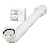 tecuro Raumsparsiphon für die Spüle, 1 1/2 Zoll Anschluss, Siphon...