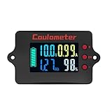 Multifunktionaler Batteriemonitor mit 100 A reinem Kupfer-Shunt,...