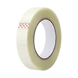 APOMOONS 50m Gitternetz Klebeband Transparent, 25mm Breite Wasserdicht...