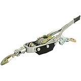 TRUTZHOLM Handseilwinde 4t Seilwinde Flaschenzug Hebezug Seilzug 4000 kg...