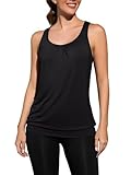 WANGZHI Tank Top Damen Yoga Shirt Sport Tanktop Ärmellos Fitness...