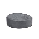 Home Deluxe XXL Outdoor Sitzsack Cloud - Anthrazit | wetterfester Sitzsack...