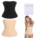 KASURE 2er Zweierpack Damen Waist Trainer Unterbrust Korsett Bauchweg...