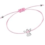 KkvoGmle 1 Stück Schutzengel Armband, Größenverstellbar Engel...