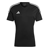 ADIDAS Men's TIRO 23 JSY T-Shirt, Black/White, L