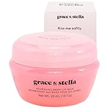 Grace & Stella Berry Lip Mask, Feuchtigkeitsspendende Lippen Maske,...