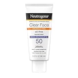 Neutrogena Clear Face Liquid Lotion Sonnenschutz für zu Akne neigende...