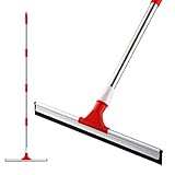 Mitclear 43cm Wasserschieber/Bodenwischer mit verlängertem Stiel (147cm),...