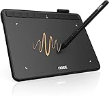 UGEE S640 Grafiktablett für PC, Dital Zeichentablett mit Stift 8192...