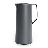 Emsa Motiva Thermoskanne 1l, Isolierkanne mit Quick-Press-Verschluss, 12h...