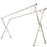 Wäscheständer, verbesserter Wäscheständer aus Edelstahl – robuster,...