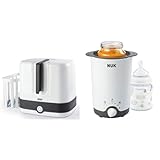 NUK Vario Express Dampf-Sterilisator Modular für bis zu 6 Babyflaschen, 1...