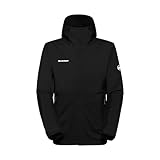 Mammut Herren Alto Hooded Mens Hardshell Jacket, Schwarz, M EU