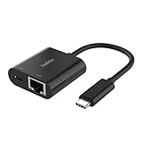 Belkin USB-C/Ethernet- und Ladeadapter (100 W) mit Gigabit-Ethernet- und...
