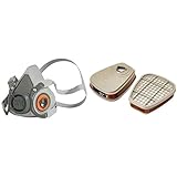 3M Mehrweg-Halbmaske 6300L (Maskenkörper ohne Filter), Größe L,...