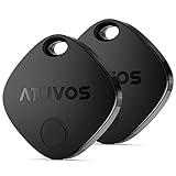 ATUVOS Schlüsselfinder KeyFinder 2er Pack, Smart Tracker Tag Kompatibel...