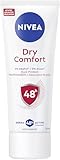 NIVEA Dry Comfort Deo Creme, Antitranspirant mit 48h Schutz gegen Schweiß...