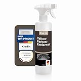 Klarfix Tattoo-Farben-Entferner | Spezialreiniger für Tattoo-Stühle,...