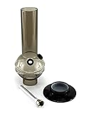 Budawi® Acrylbong mit Alu Chillum und Alu Kopf 20 cm Wasserpfeife Bong mit...
