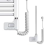 EMKE Heizstab für Badheizkörper 900 Watt, Heizpatrone mit Thermostat für...