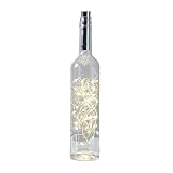 Star Trading LED Draht-Lichterkette, Flaschen-Lichterkette, 40 Warmweiße...