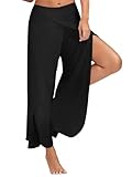 Yigoo Hosen Damen Sporthose Yogahosen Sport Pumphose Haremshose Leichte...