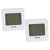 Operitacx 2 Stück Programmierbarer Digitaler Thermoregulator mit...