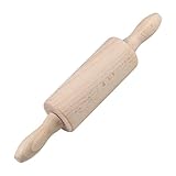 Zenker Teigrolle Mini – Hochwertige Backrolle aus Buchenholz, 230x45x45...