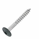 SCREW REBEL Fassadenschrauben 4,8x38 TX20 - RAL 7016, Anthrazitgrau - 100...