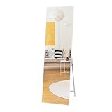 Hoikwo 140x41cm Standspiegel Ganzkörperspiegel mit Ständer, Großer...