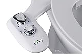 Deluy Dusch-WC, Platinum Series | Bidet mit Warmwasser (ohne Strom) |...