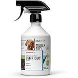 TESTURTEIL SEHR GUT ReaVET Anti Milben-Spray für Hunde, Katzen & Pferde...