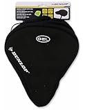 Dunlop - Fahrrad Sitzbezug Gel - Fahrradsattelbezug mit Gel - Komfortabel...