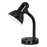 EGLO Tischlampe Basic, Schreibtischlampe Kinder, Leselampe Schwanenhals,...