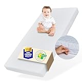 Matratze 70x140 Baby Kindermatratze 70x140 cm mit waschbarem Bezug für...