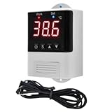 Jooehyer Digitaler Thermostatregler Fernbedienung Aquarium Thermostat...