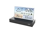 METEOFLEX Digitale Funk-Wetterstation mit Außensensor, Hygrometer &...