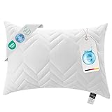sei Design Kopfkissen 50x70 cm Schlafkissen Dekokissen gesteppt mit...