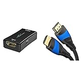 KabelDirekt - HDMI 2.0 aktiver Repeater - (Signal-Verstärker, UHD 4K/60Hz,...